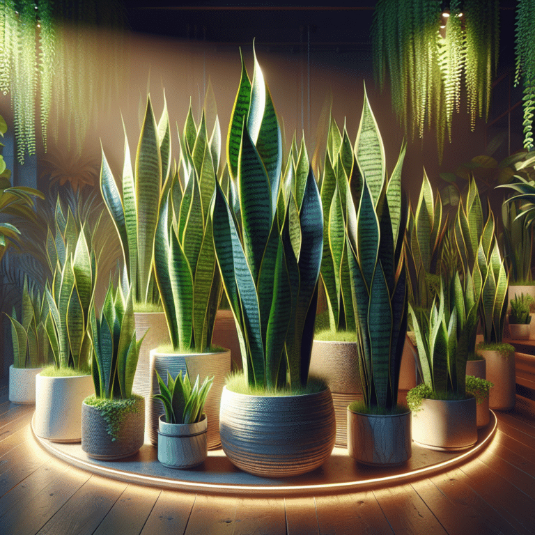 Snake Plants and their Benefits for Air Quality