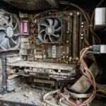 dusty pc case cleaning