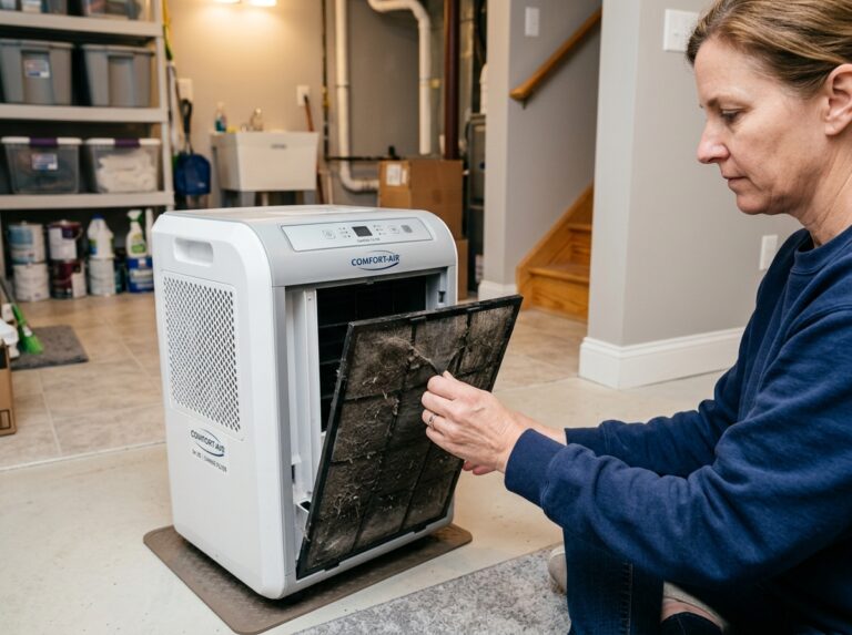 dehumidifier filter replacement
