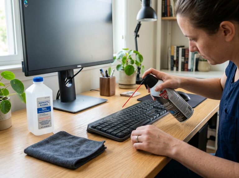 best way to clean dust off electronics