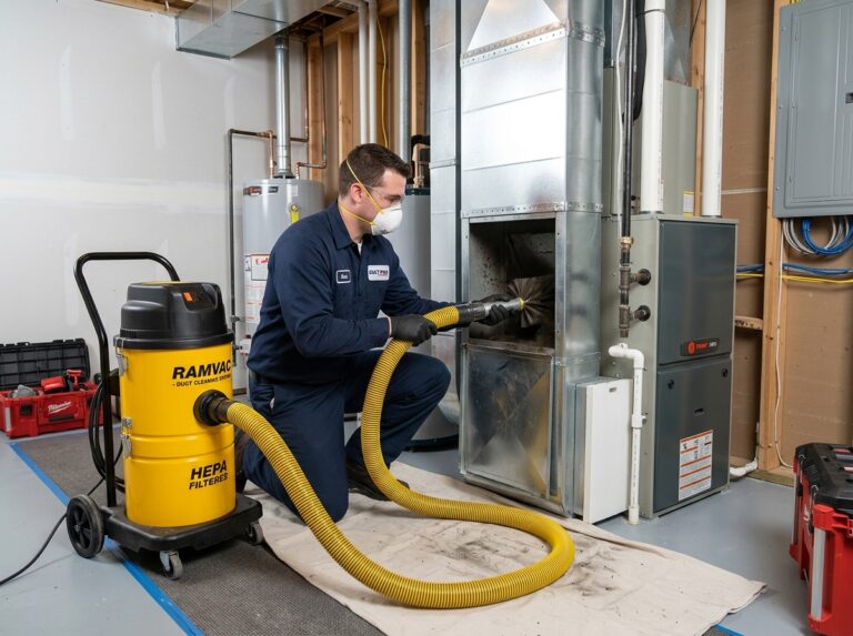 furnace ductwork cleaning