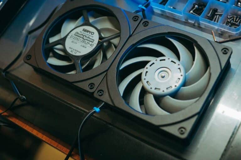 repair dust clogged fans