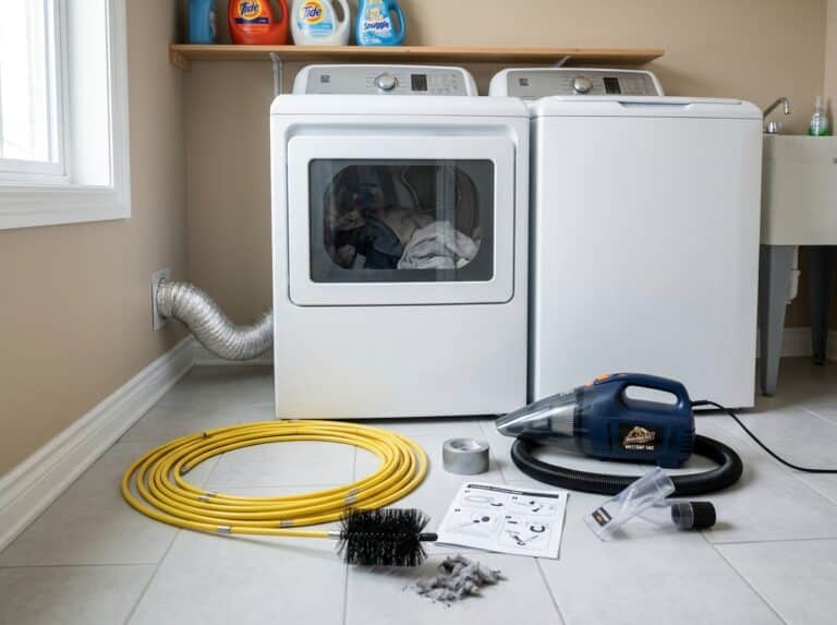 diy dryer vent cleaning kit