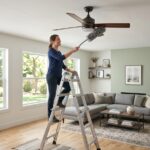 dusting ceiling fans