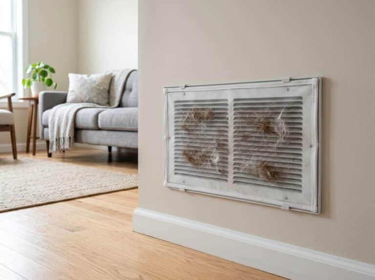 pet hair filter for air vent