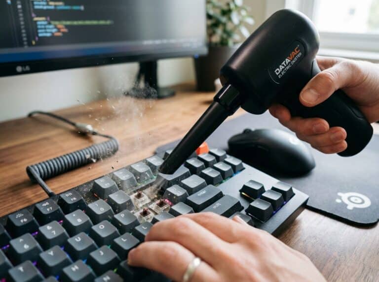 electric air duster for keyboard cleaning