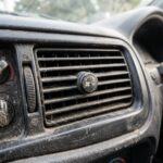 how to remove dust from car ac vent